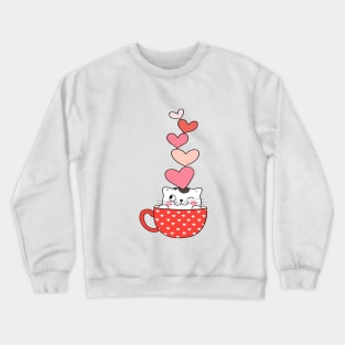 Lovely Cat Crewneck Sweatshirt